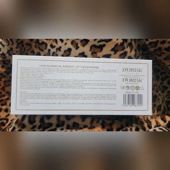 NEW IN BOX - D’or 24k Prestige Non Surgical Instant Lifting Syringe Cream - Picture 3 of 4